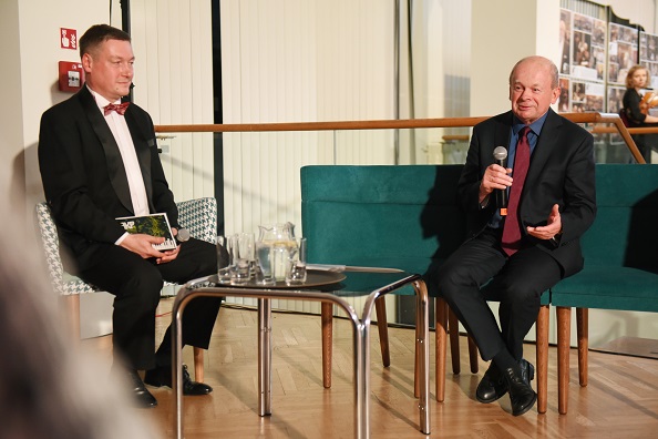 Salon muzyczny: Andrzej Kosowski i Władysław Szczotka, (fot. Lucjusz Cykarski)